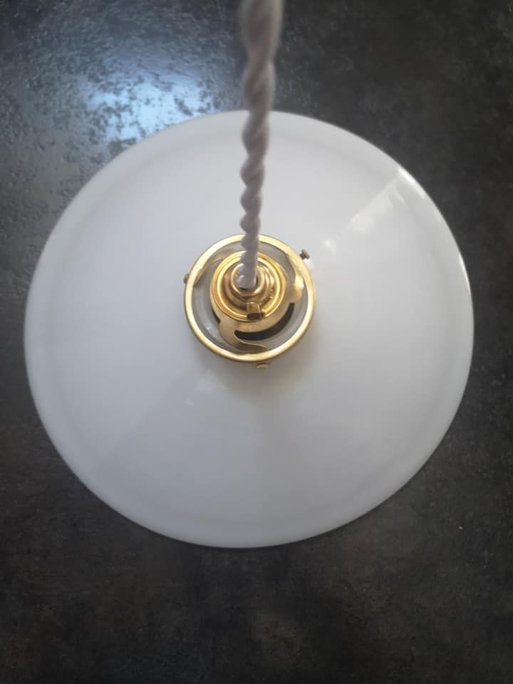 Art deco hanging lamp 1940