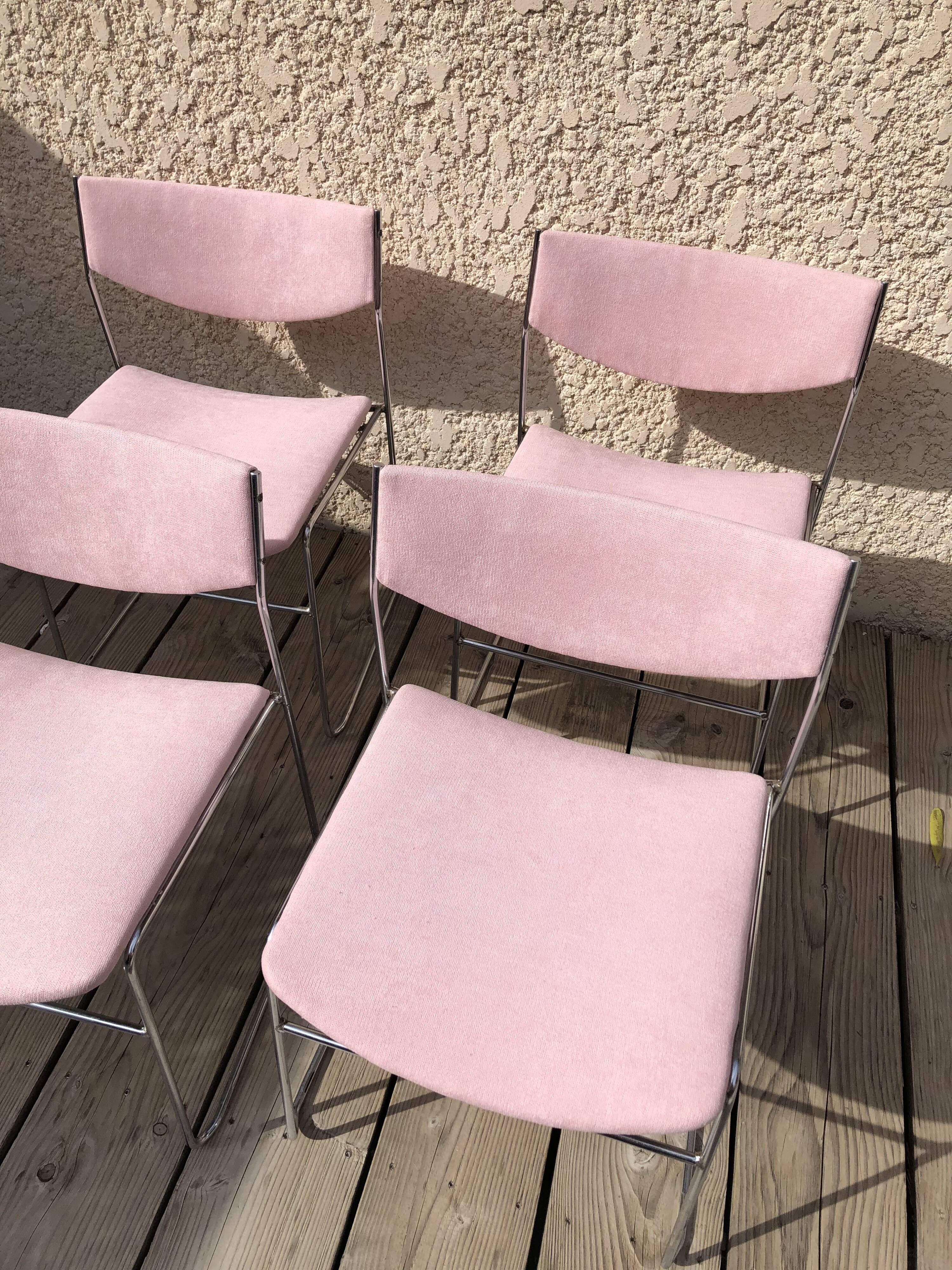 4 chaises vintages