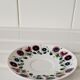 Coupelle porcelaine blanche et fleurs
