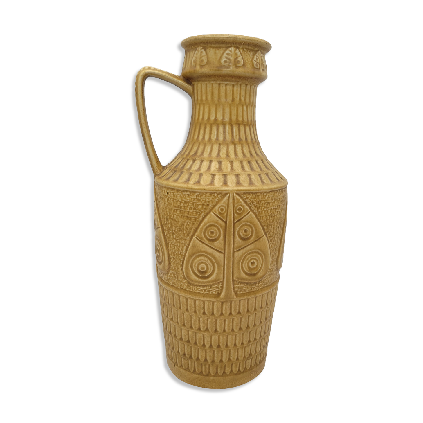 Vase West Germany yellow 269-45