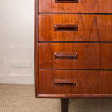 Danish teak chest of drawers by Borge Mogensen for Soborg Mobelfabrik 1960