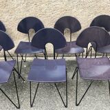 Set of 36 stackable chairs by Walter Leeman for Kusch & Co