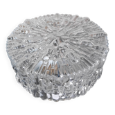 Plafonnier rond en verre