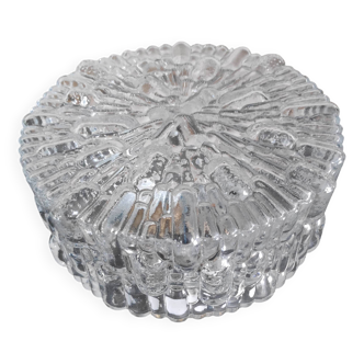 Round glass ceiling light
