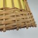 Vintage scandinavian rattan hanging 1960s
