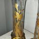 Paire de vases émaillés art-nouveau