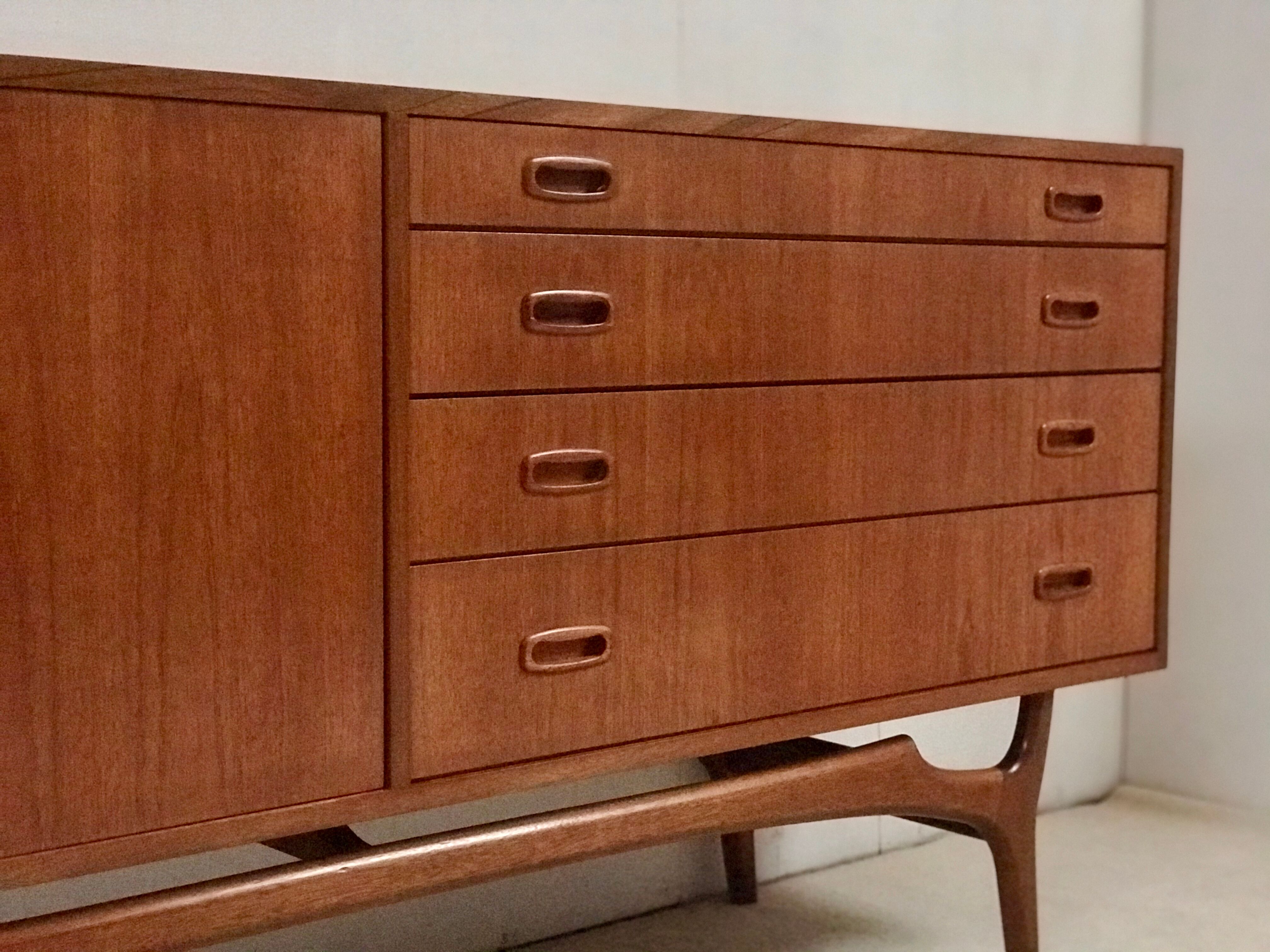 Mid Century Vintage Greaves and Thomas teak sideboard