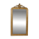 Miroir doré français Louis Philippe antique, fin du 19e siècle
