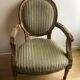 Pair of Louis XVI style armchairs