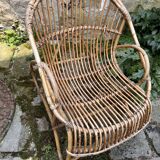 Salon de jardin en rotin