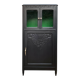Buffet parisien vitré noir art déco 1930