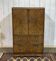 1950s English sideboard with drawers, Art Deco style, in walnut burl.