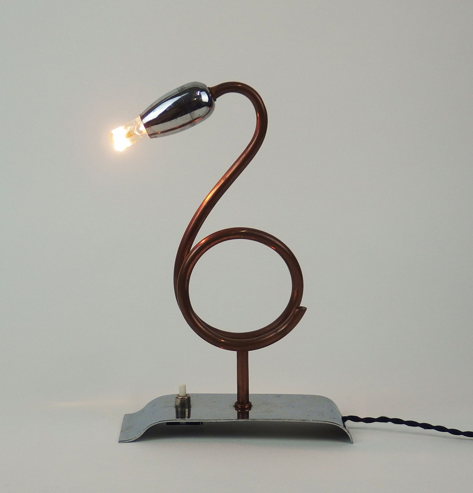 Art deco modernist nightlight