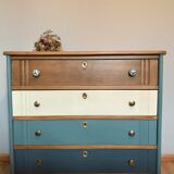 Commode vintage relookée