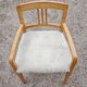 Pair of Jugendstil armchairs in solid ash and sheepskin 1910