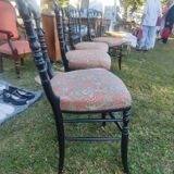 Set of four Napoleon 3 chairs