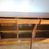 Bahut enfilade in solid cherry tree
