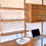 Royal System modular bookcase Poul Cadovius, Denmark 1960