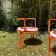 Pair of Gae Aulenti armchairs for Prisunic