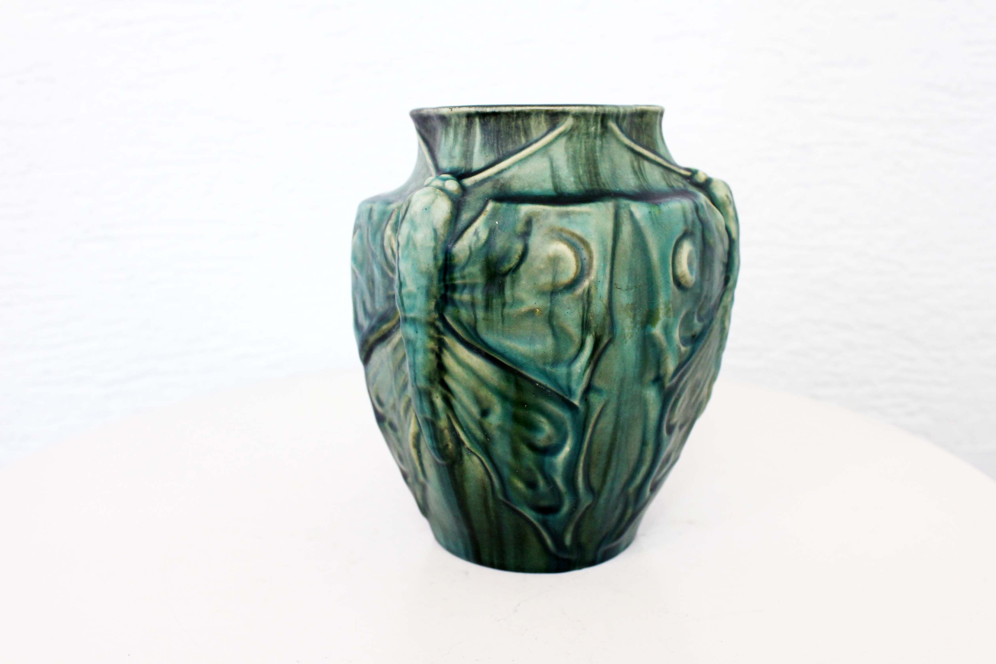 Vase par Eugène Baudin potterie de Monaco XIXème