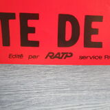 Affiche ratp ancienne dumont-contre le tabagisme-60x40