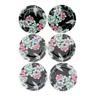 "Harvest" plates by Patrick Frey from the 1980s.