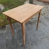 Old table made of raw wood