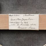 Pair of portraits, man, woman, early 19th century