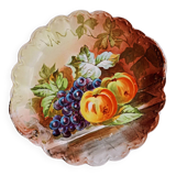 Grand plat Limoges fruits