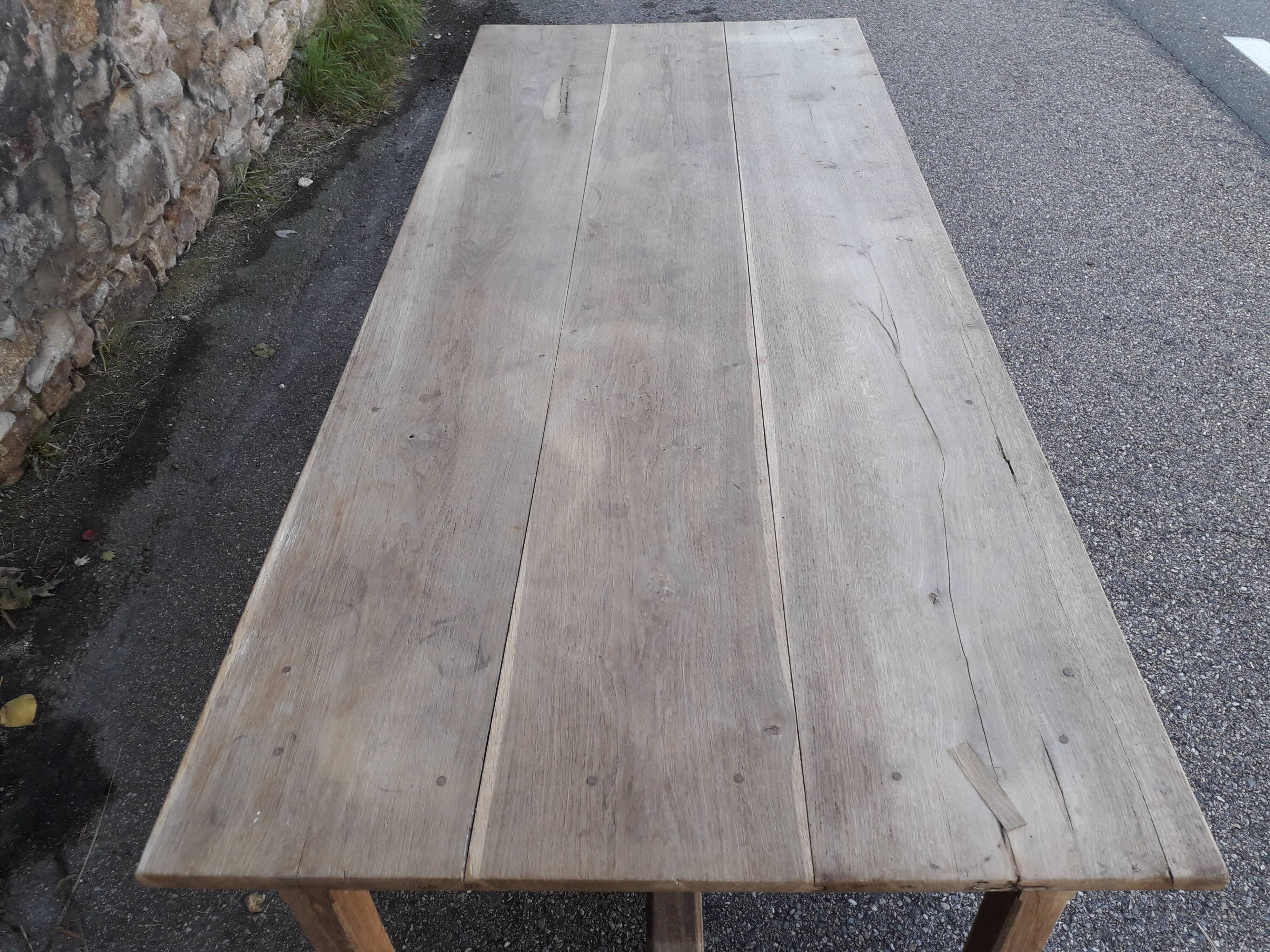 214 cm drawer farm table