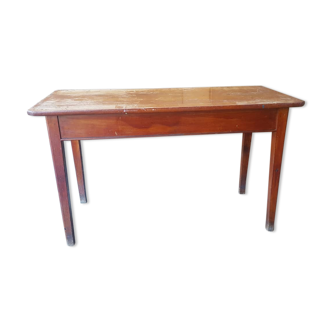 Solid walnut table