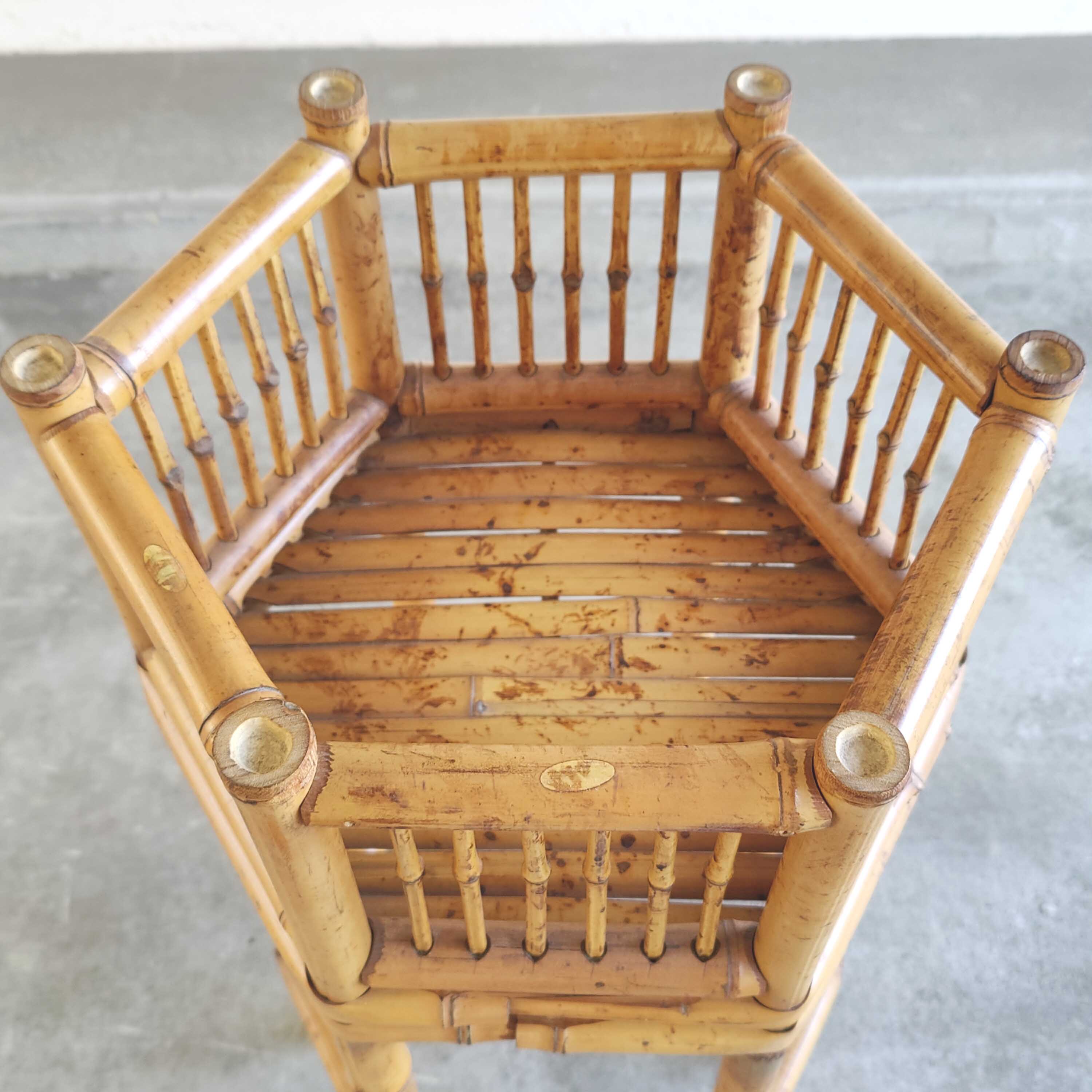 Bamboo plant door harness