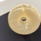Blown glass paste pendant light, 1970s