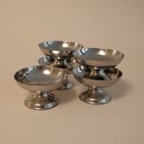 Set of 5 stainless steel cups