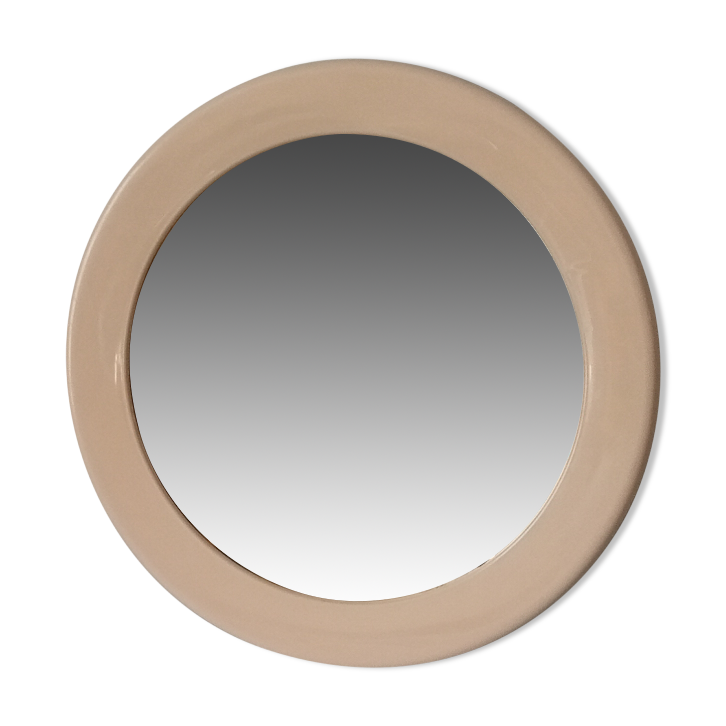 Vintage round mirror 45cm