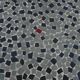 Large German Mosaic Kidney Coffee Table, 1960s