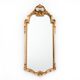 Mirror in a golden frame, Northern Europe, early 20th century.