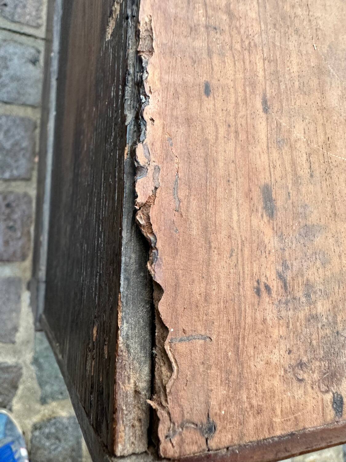 Antique Louis XV style sloped desk