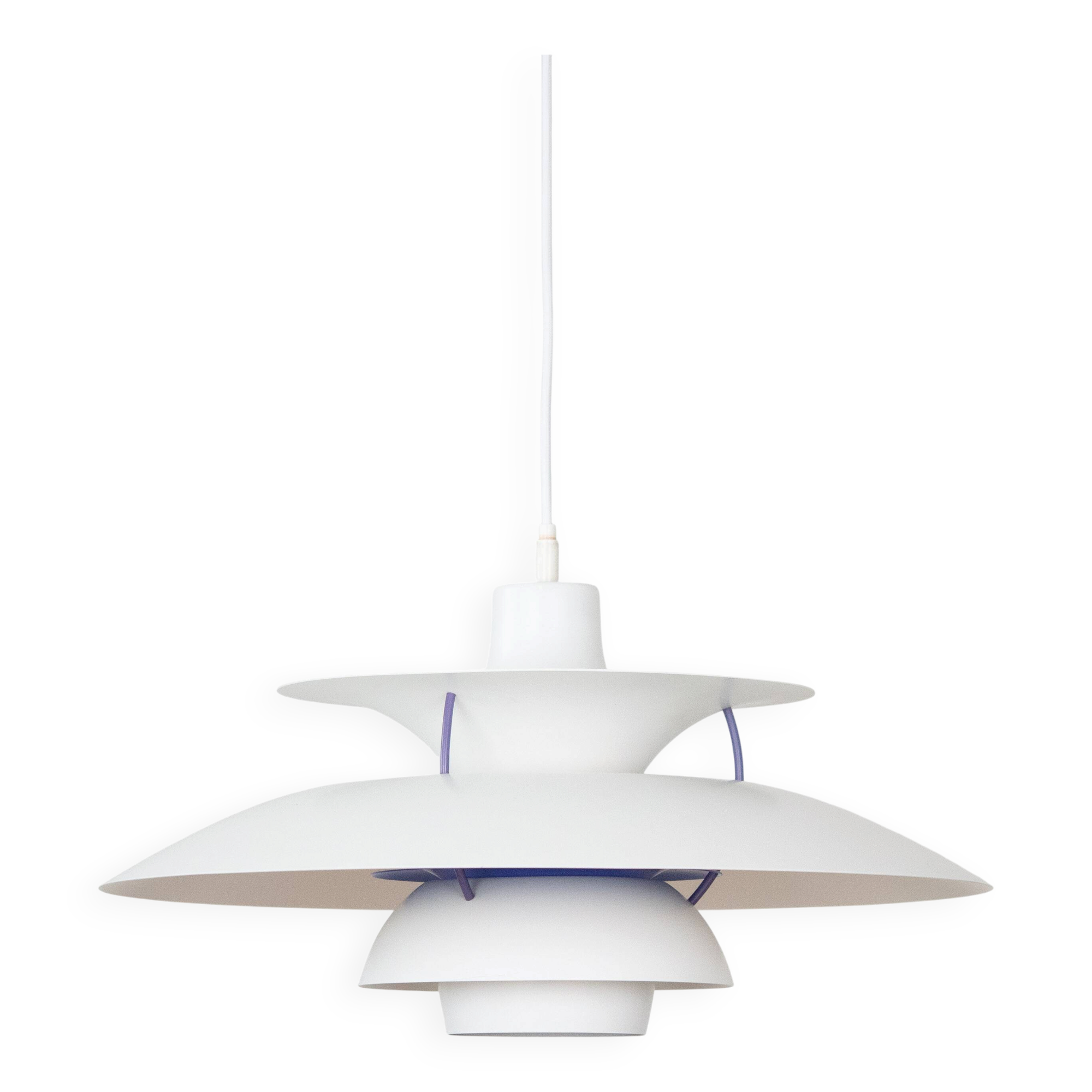 Danish vintage pendant lamp PH 5 by Poul Henningsen, Louis Poulsen, 1958
