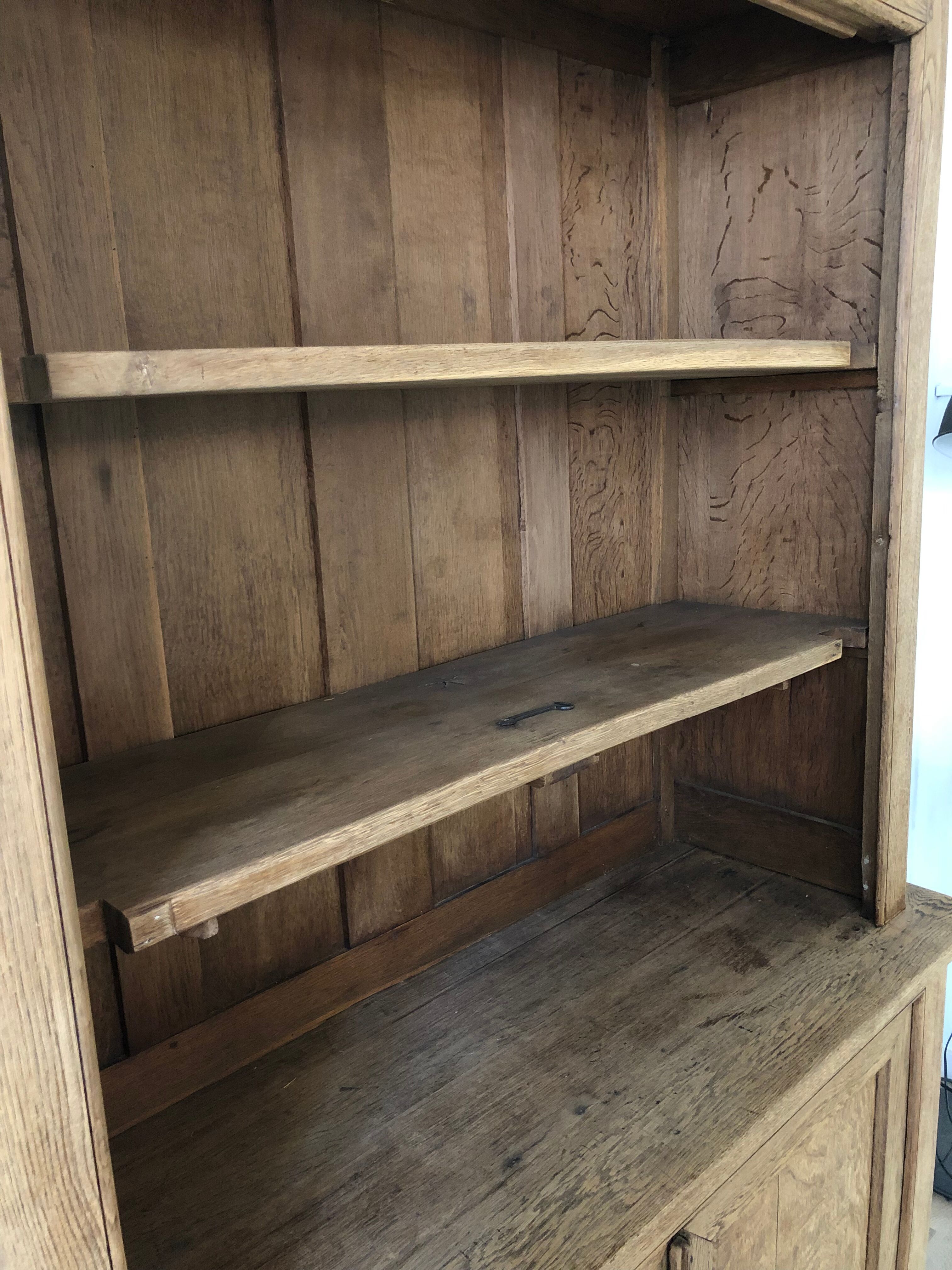 Solid oak cupboard