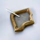 Brutalist "Puzzle" ashtray by David Marshall, Spain, 1970s