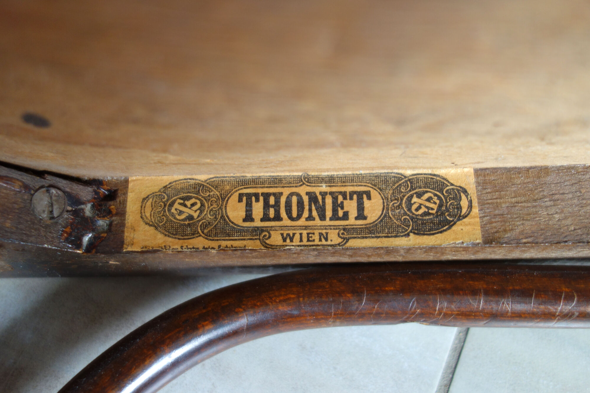 Chaise bistrot Thonet début XXème