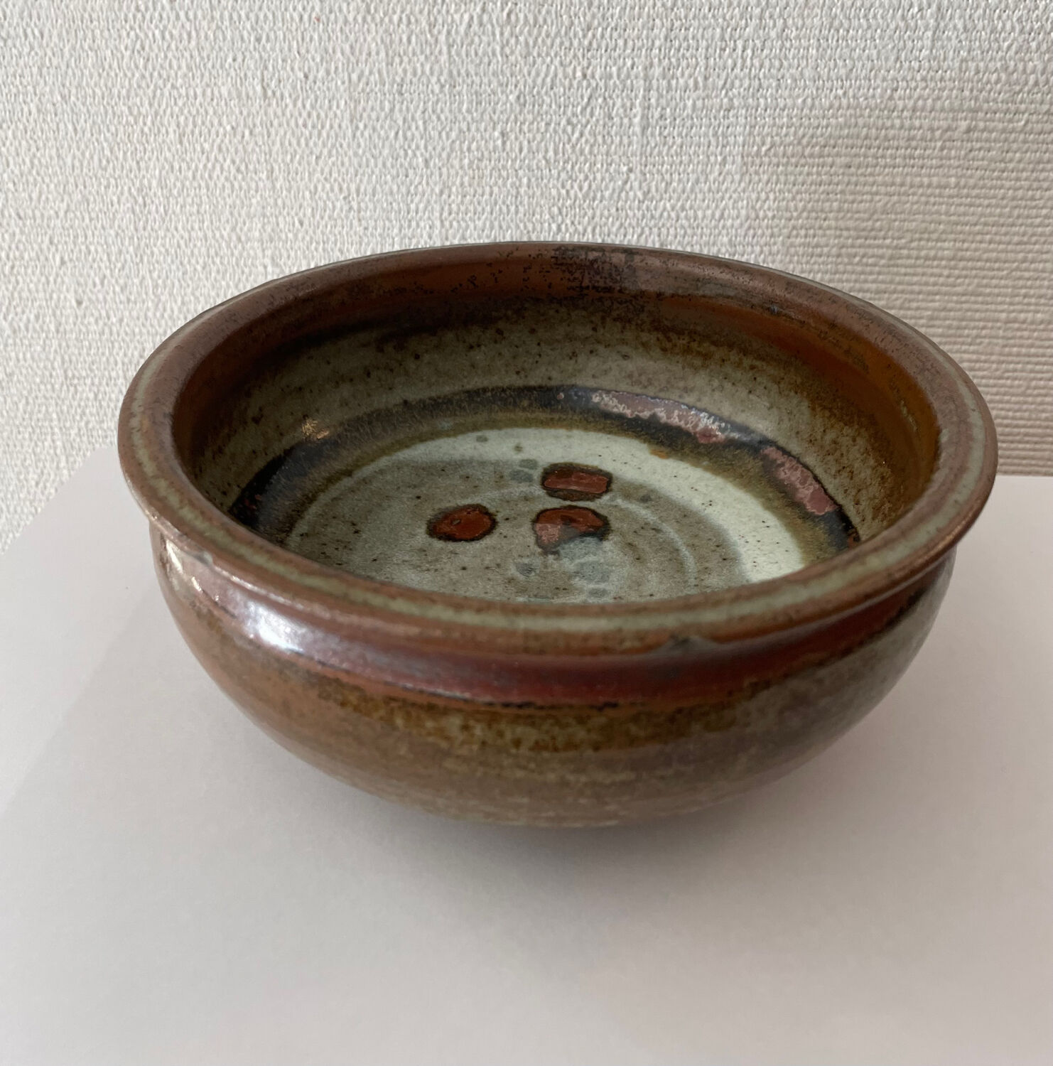 Large bowl or small ceramic salad bowl from the 50s