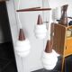 Lustre boomerang Louis Kalff pour Philips
