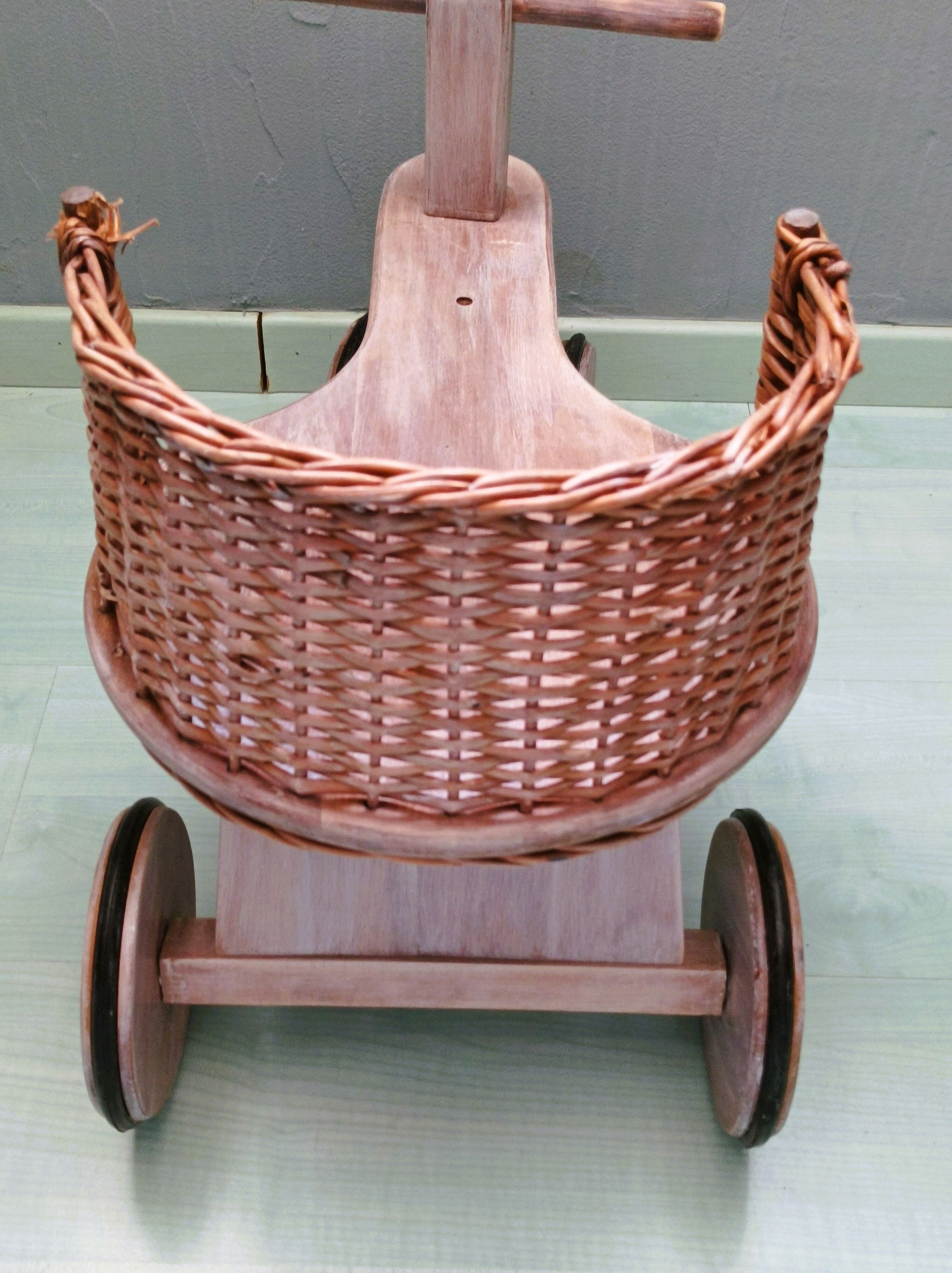 Wooden tricycle for children