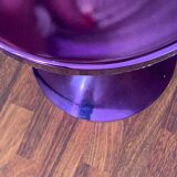 Tam-tam chrome purple stool
