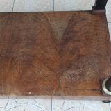 Large Empire period mahogany console table