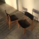 Paire de chaises scandinaves modernistes des années 60