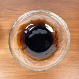 Mid-century Finnish glass bowl by Pertti Santalahti for Humppila, 1960s, set of 2.