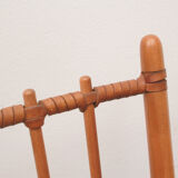 1950s armchair cherrywood, Albert Haberer